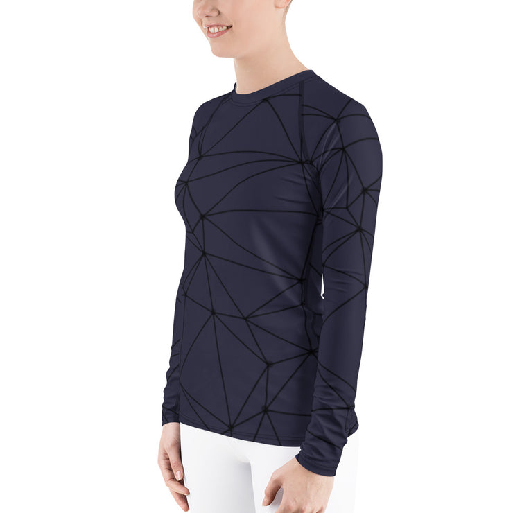 LSB Land & Sea Fitness Top in Evening Blue