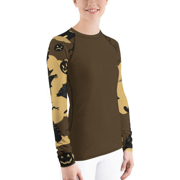 "Halloween Camo" Land & Sea Fitness Top
