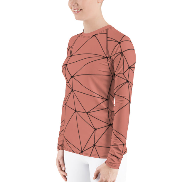 LSB Land & Sea Fitness Top in Crabapple
