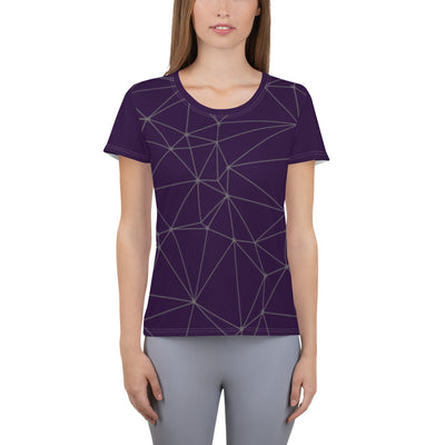 LSB Athletic T-shirt in Deep Plum