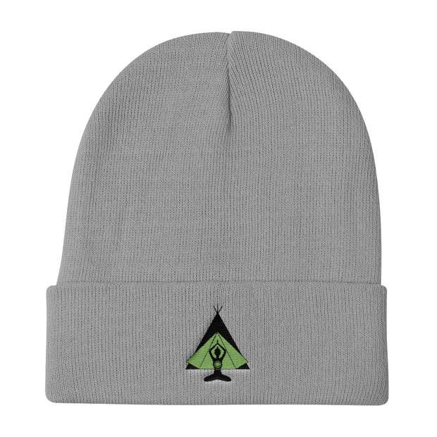 "Happy Camper" Cuffed Beanie