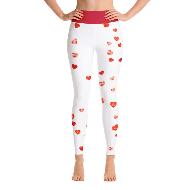 Happy Heart Yoga Leggings