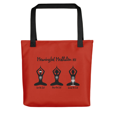 Meditation 101 Yoga Tote Bag