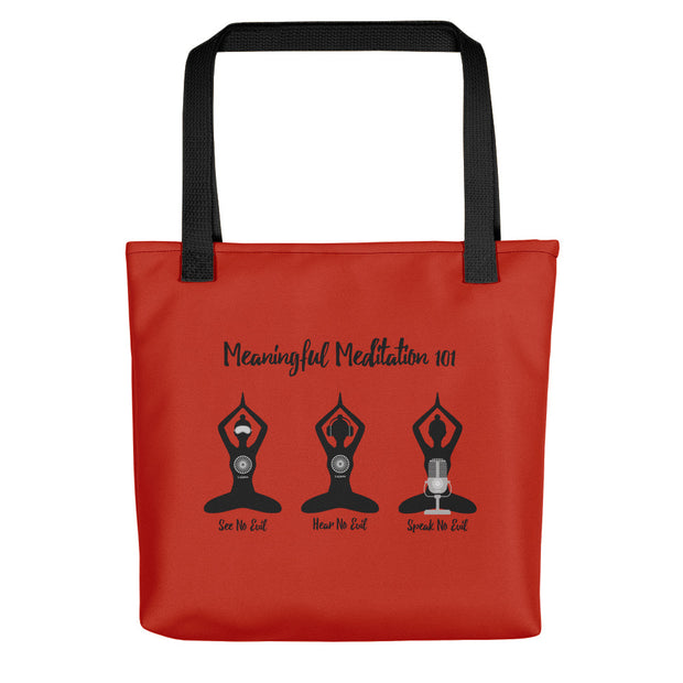 Meditation 101 Yoga Tote Bag