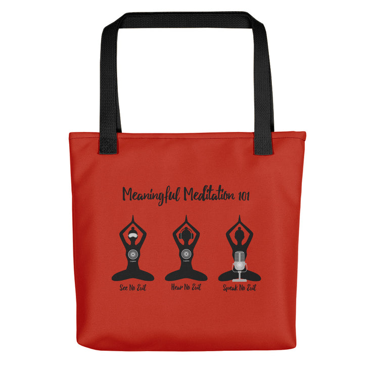 Meditation 101 Yoga Tote Bag