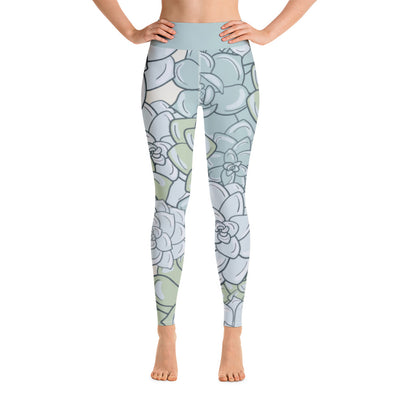 Palm Desert Bouquet Yoga Leggings
