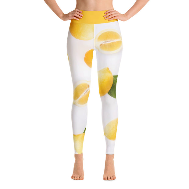 Lemonade Stand Yoga Leggings