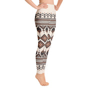 Activewear Athleisure Yoga Leggings similar to athleisure yoga leggings by Lululemon Athletica, Fabletics, Sweaty Betty, Under Armour, Nike, Nordstrom and Adidas for yoga, fitness, Pilates, workouts in moisture-wicking fabric, high fashion prints and bright colors for hiking, camping, surfing, running, swimming, snorkeling, and other outdoor activities as well as lounging, meditation, stretching and relaxing, all for the city girl